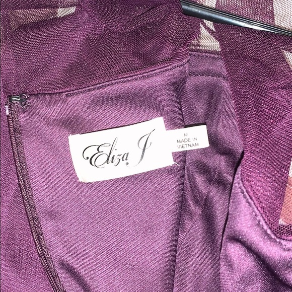 Eliza J purple formal dress - Picture 4 of 6